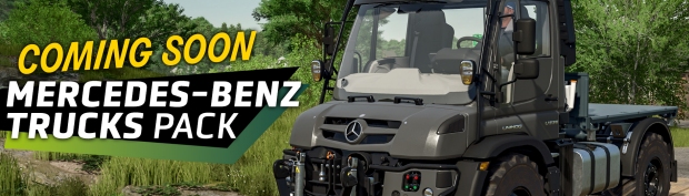 Farming Simulator 25: Mercedes-Benz Trucks Pack